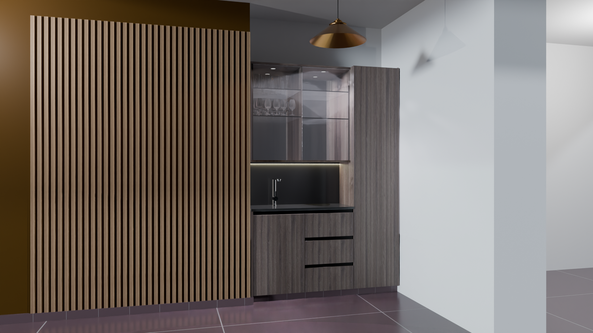 Custom bar unit
