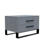 Two Drawer Bedside Table