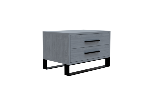 Two Drawer Bedside Table