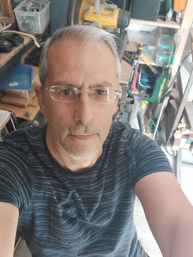 Costas Christodoulides, furniture designer and creator at KX Wood & Metal Creations