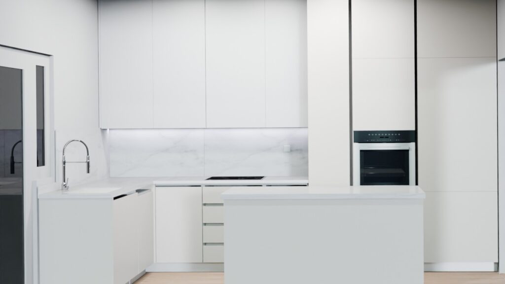 Custom kitchen cabinetry and interior design in Cyprus