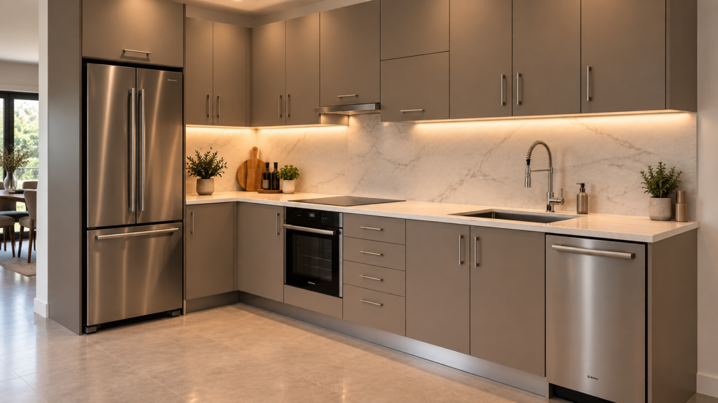 Minimal modern kitchen